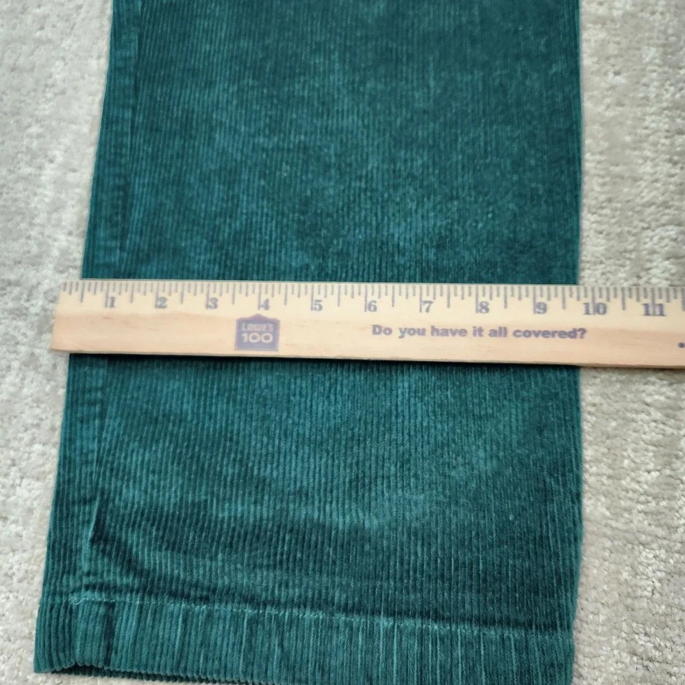 Tommy Hilfiger Corduroy Pants Men 38x30 *READ Pleated High Rise Trouser Baggy